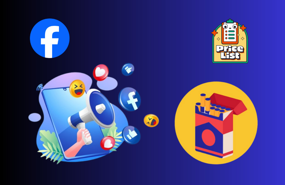 Bảng giá cho thuê tài khoản quảng cáo Facebook mảng thuốc lá