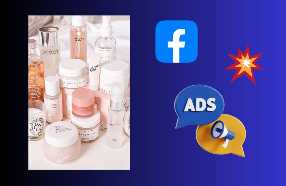 Cho thuê tài khoản quảng cáo Facebook chạy mỹ phẩm