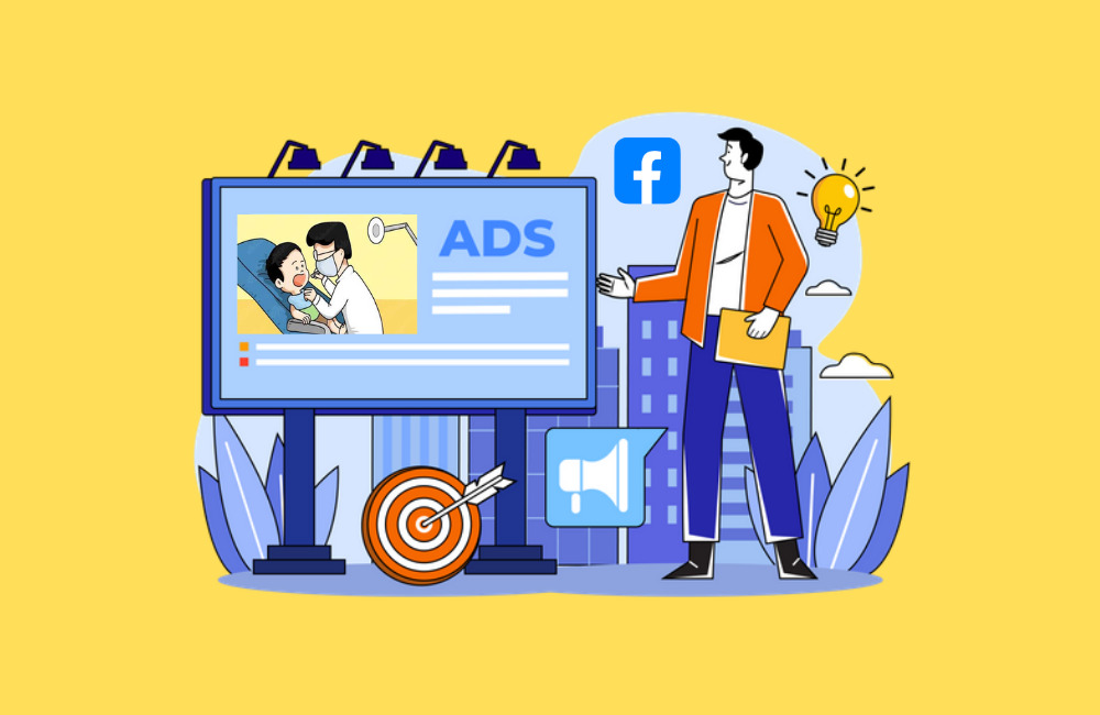 Cho thuê tài khoản quảng cáo Facebook chạy nha khoa