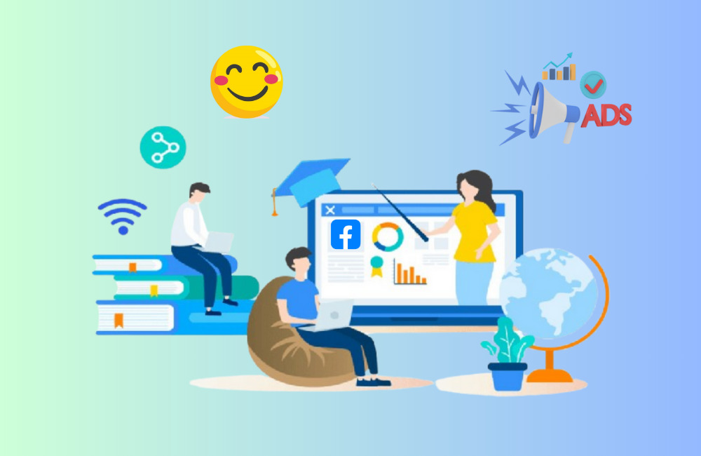 Cho thuê tài khoản quảng cáo khóa học trên Facebook