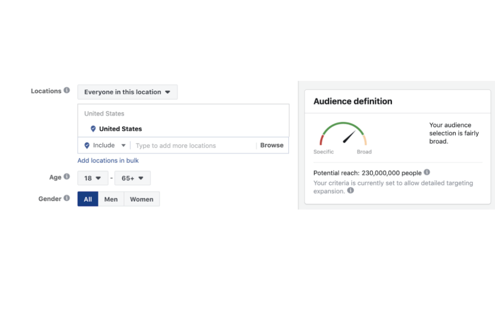 Broad targeting trên Facebook ngày các được các nhà quảng cáo ưa chuộng 