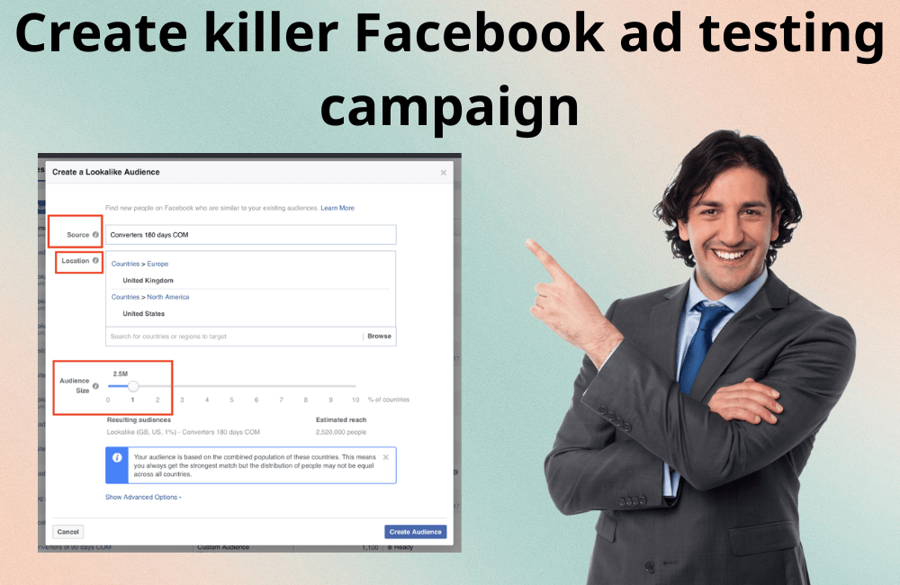 Cách tạo chiến dịch thử nghiệm quảng cáo Facebook hiệu quả