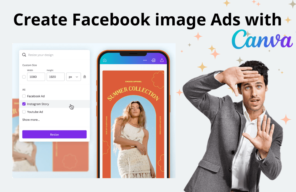 Cách tạo quảng cáo hình ảnh viral trên Facebook bằng Canva