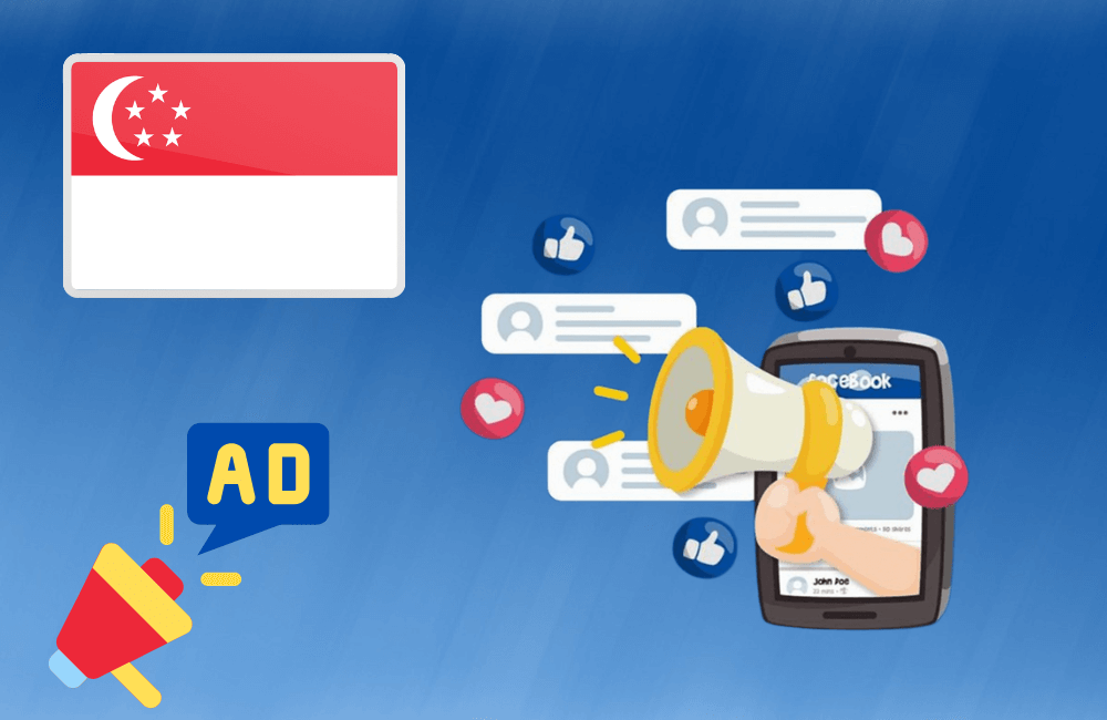 Cho thuê tài khoản quảng cáo Facebook tại Singapore