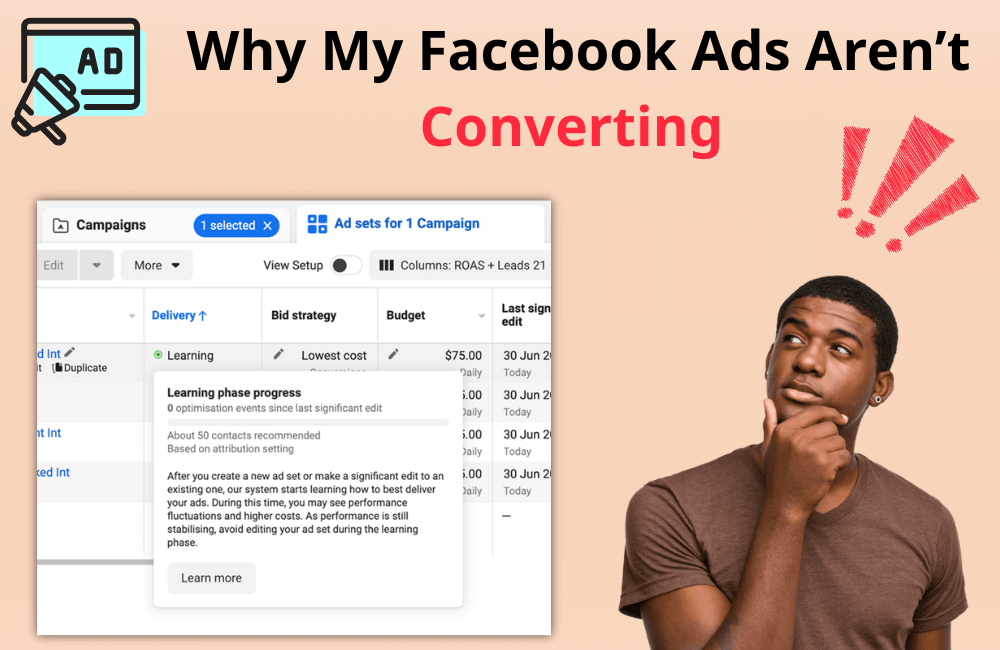 Tại sao quảng cáo Facebook của tôi không chuyển đổi (và cách khắc phục)