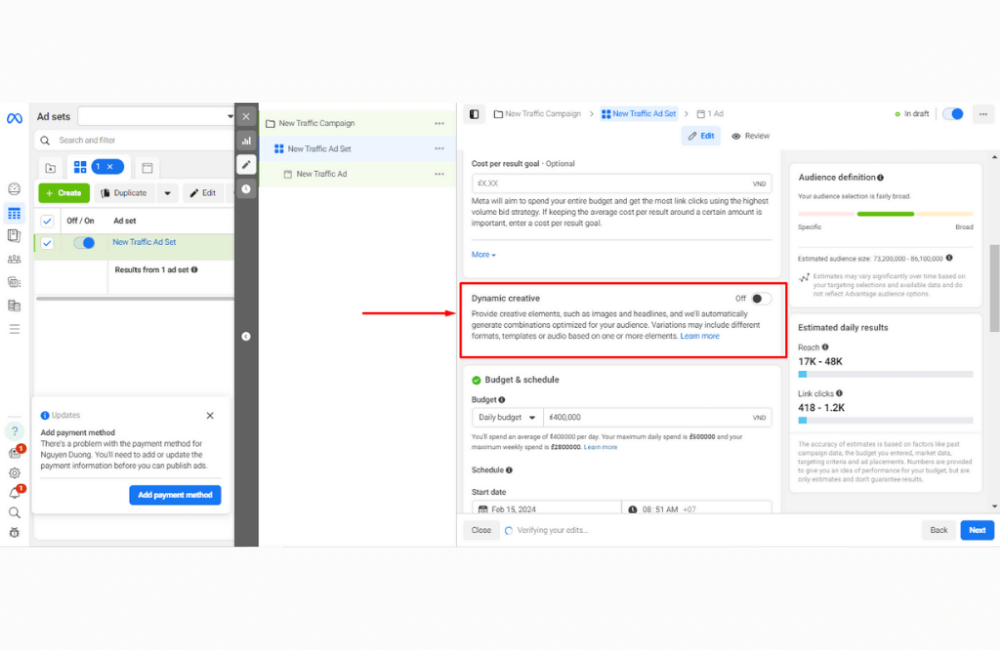 Quy trình 3 bước để tối ưu hóa quảng cáo trên Facebook