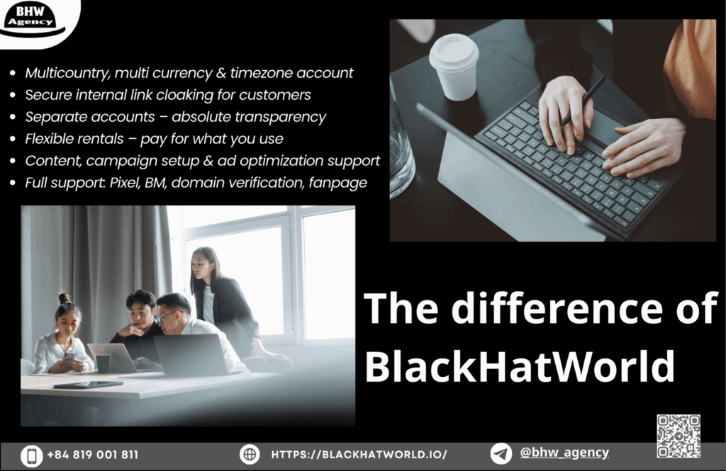 Điểm khác biệt của BlackHatWorld so với các Agency khác