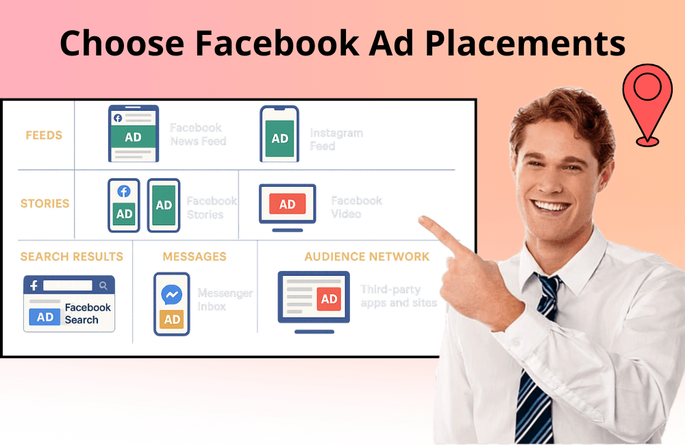Cách chọn vị trí đặt quảng cáo trên Facebook: Hướng dẫn toàn bộ 2025
