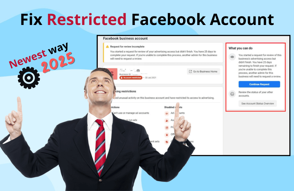 Cách khắc phục tài khoản Facebook bị hạn chế [Cập nhật 2025]