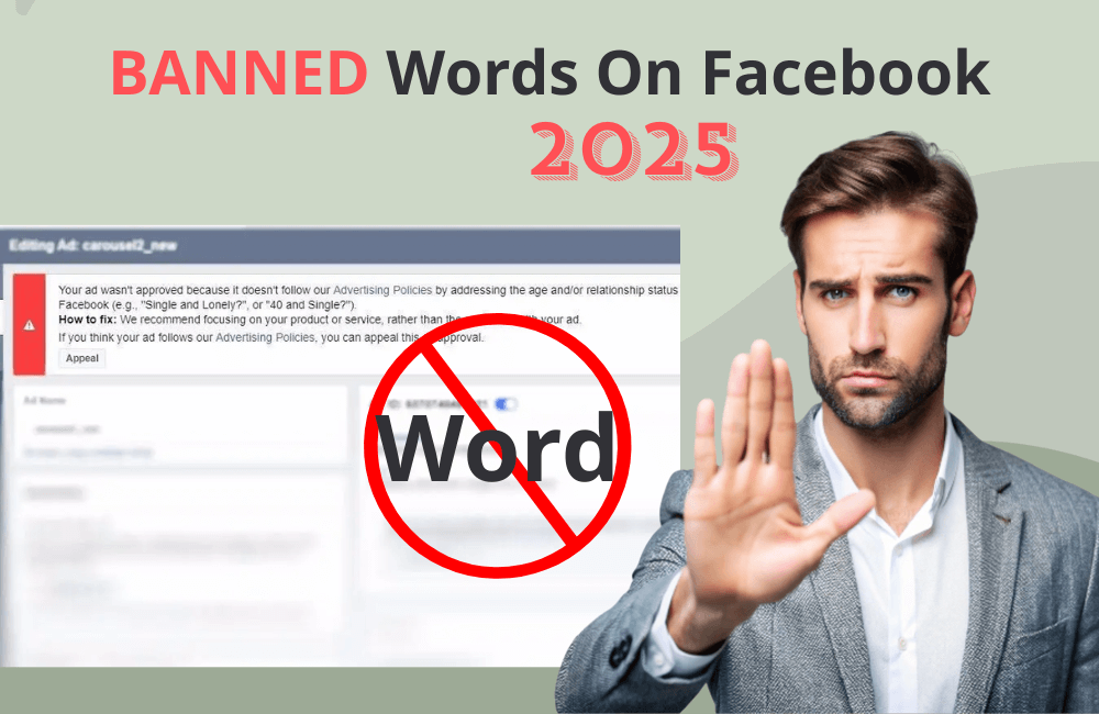 Danh sách cụ thể các từ bị cấm trên Facebook Update 2025