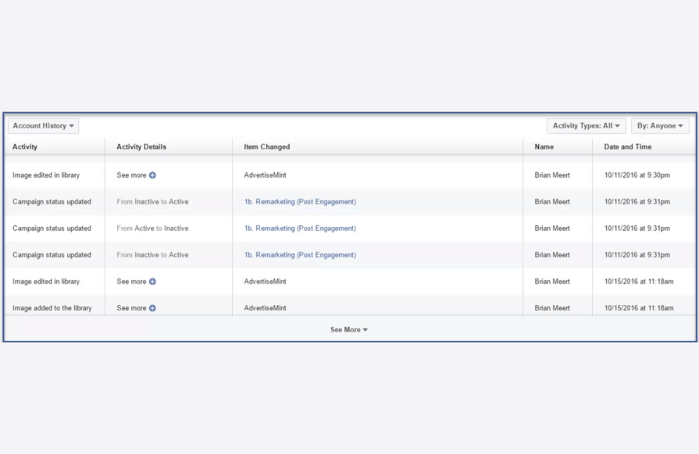 Những tiêu chí để đánh giá tài khoản Facebook Ads lâu năm