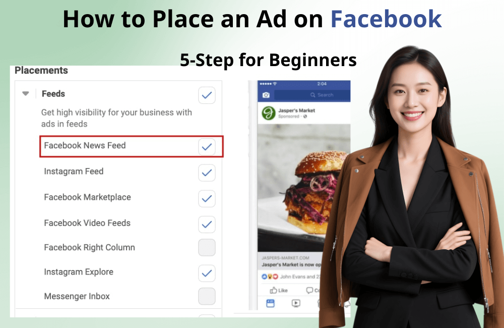 Cách đặt quảng cáo trên Facebook: Hướng dẫn 5 bước đơn giản cho người mới bắt đầu