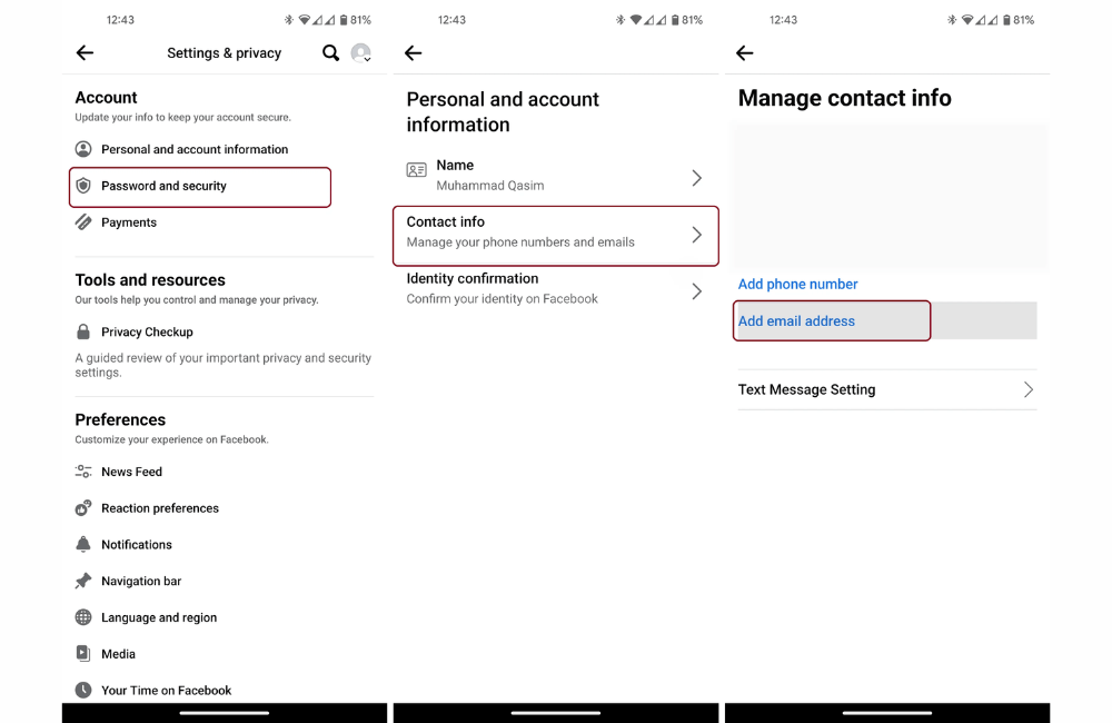 Cách thêm email phụ vào Facebook để bảo mật tốt hơn (Hướng dẫn năm 2025)
