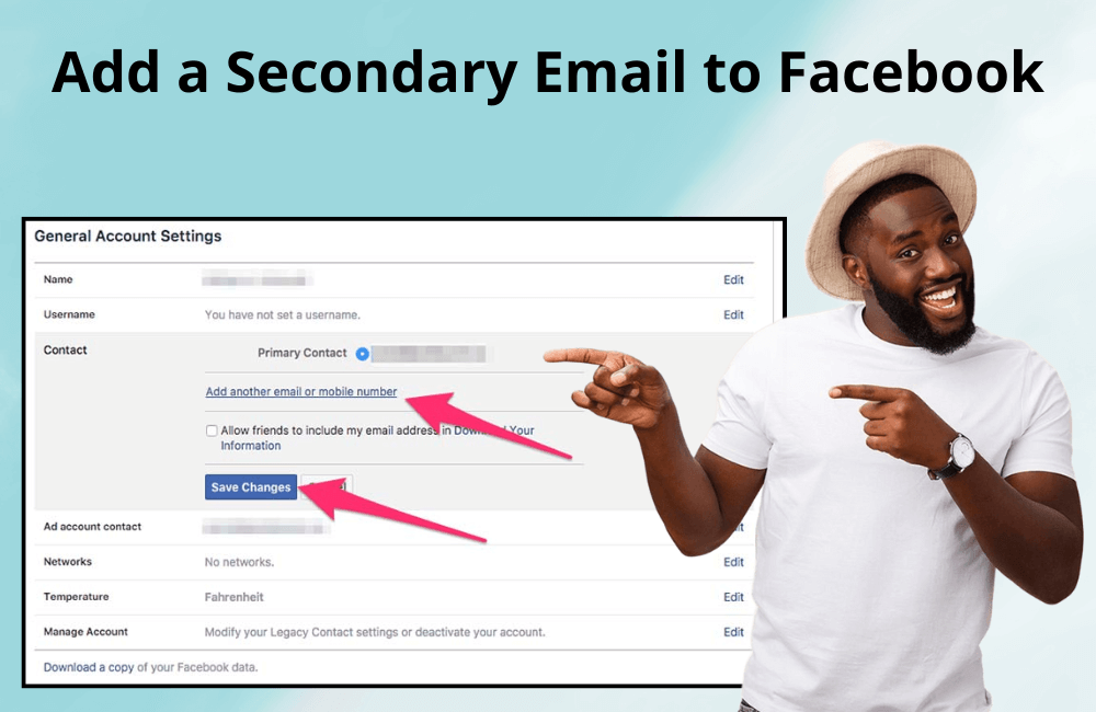 Cách thêm email phụ vào Facebook để bảo mật tốt hơn (Hướng dẫn năm 2025)