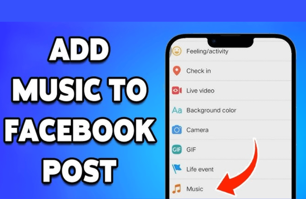 Thêm nhạc vào bài đăng trên Facebook: Giải thích về bài đăng ảnh, video và văn bản
