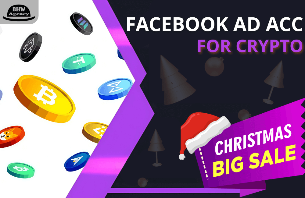 Quảng cáo tiền điện tử trên Facebook: Thuê tài khoản có độ tin cậy cao cho các dự án ICO và DeFi